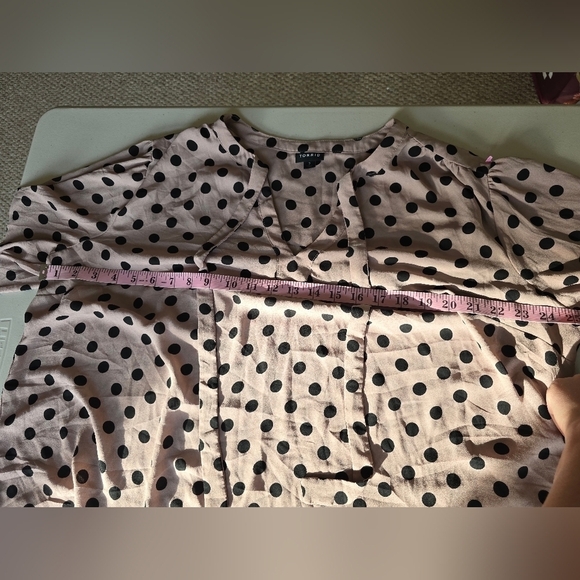 Torrid Georgette Bow Tie Blouse Women's Size 2X. - Picture 3 of 7